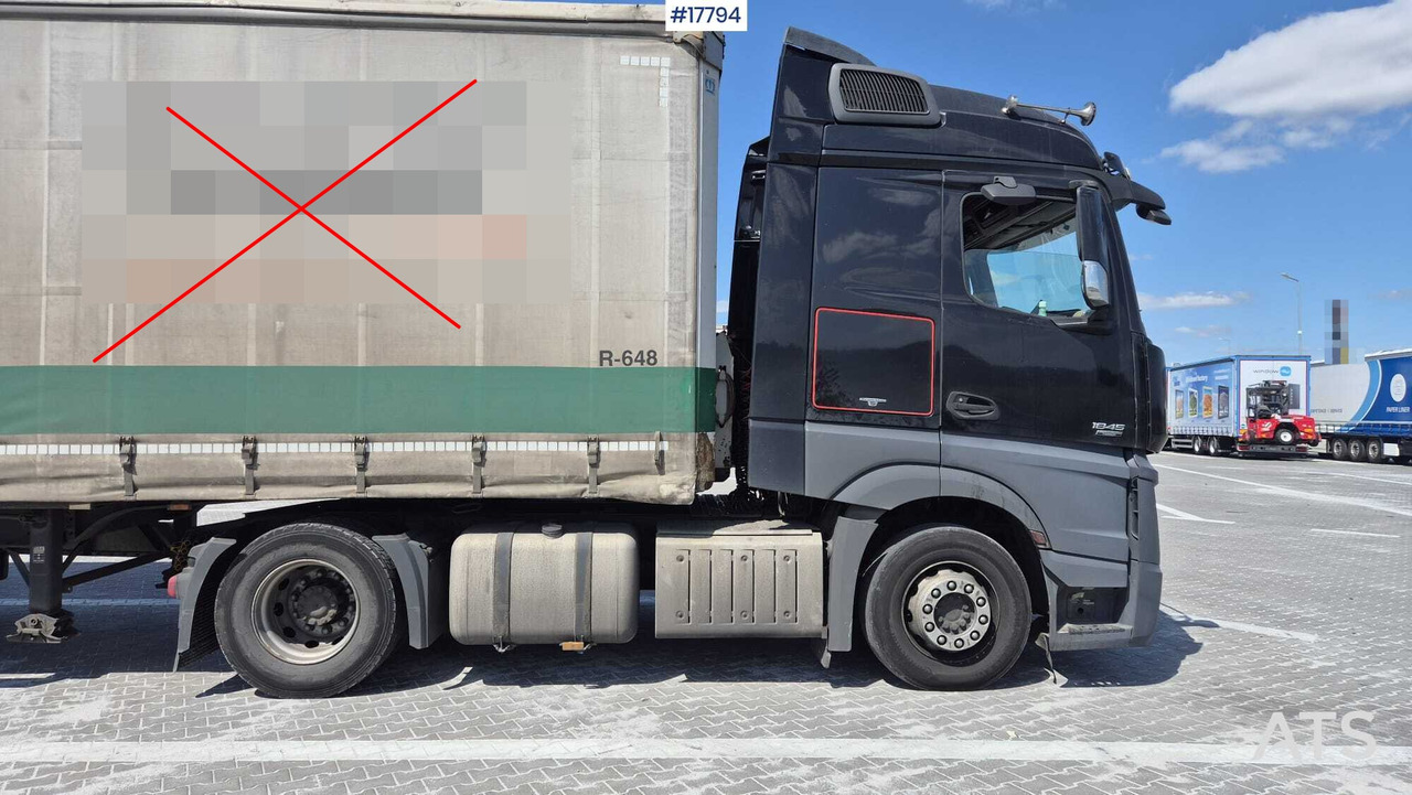 Truck tractor MERCEDES-BENZ ACTROS 1845 (2012) - Tracteur routier: photos 5 Truck tractor MERCEDES-BENZ ACTROS 1845 (2012) - Tracteur routier: photos 5