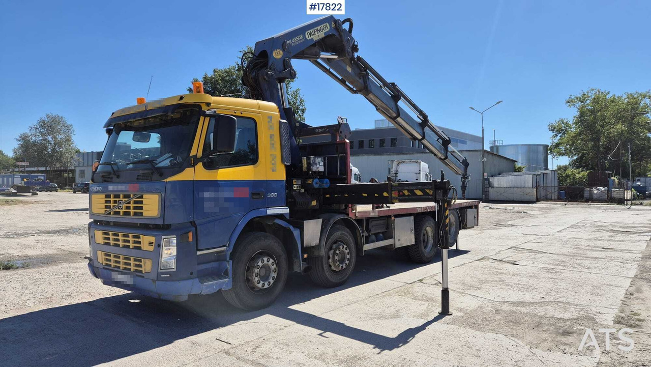Truck VOLVO FM12 HDS - PALFINGER PK 42502 - Camion plateau, Camion grue: photos 5 Truck VOLVO FM12 HDS - PALFINGER PK 42502 - Camion plateau, Camion grue: photos 5