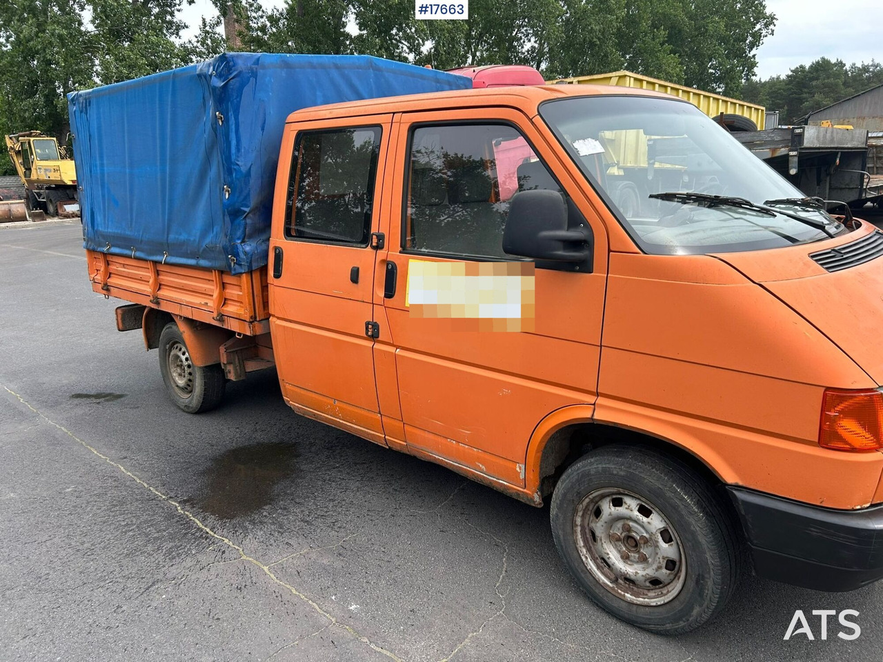 Volkswagen Transporter 1.9D double cab with box body (1992) - Utilitaire rideaux coulissants (PLSC), Utilitaire double cabine: photos 5 Volkswagen Transporter 1.9D double cab with box body (1992) - Utilitaire rideaux coulissants (PLSC), Utilitaire double cabine: photos 5