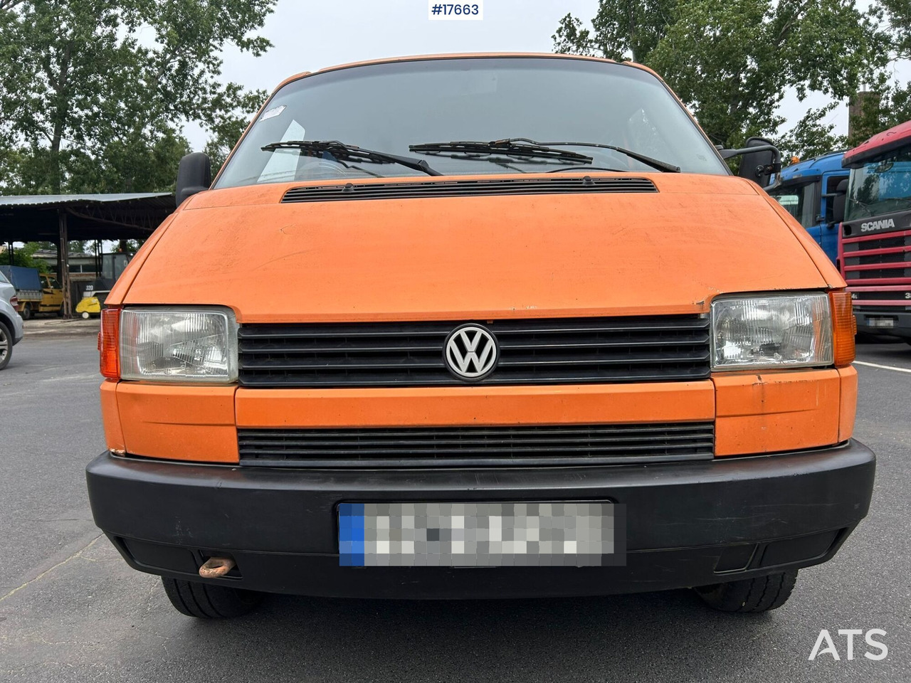 Volkswagen Transporter 1.9D double cab with box body (1992) - Utilitaire rideaux coulissants (PLSC), Utilitaire double cabine: photos 3 Volkswagen Transporter 1.9D double cab with box body (1992) - Utilitaire rideaux coulissants (PLSC), Utilitaire double cabine: photos 3