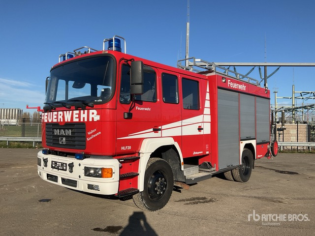 2001 MAN 14.284 MA-LF 4x4 Crew Cab Fire Truck - Camion de pompier: photos 2 2001 MAN 14.284 MA-LF 4x4 Crew Cab Fire Truck - Camion de pompier: photos 2
