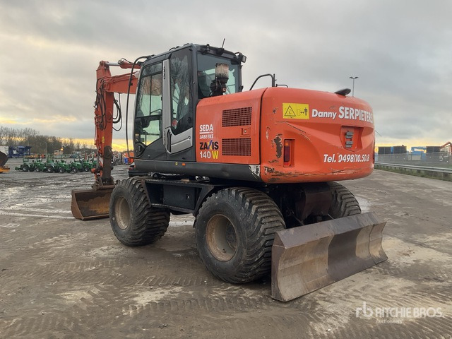 2010 Hitachi ZX140W-3 Wheel Excavator - Pelle sur pneus: photos 2 2010 Hitachi ZX140W-3 Wheel Excavator - Pelle sur pneus: photos 2