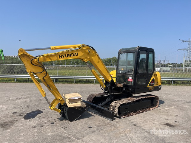 2013 Hyundai R55-7 Mini Excavator: <6.6t - Mini pelle: photos 2 2013 Hyundai R55-7 Mini Excavator: <6.6t - Mini pelle: photos 2