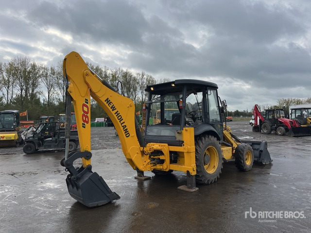 2017 New Holland B80B-SS 4x4 Backhoe Loader - Tractopelle: photos 4 2017 New Holland B80B-SS 4x4 Backhoe Loader - Tractopelle: photos 4