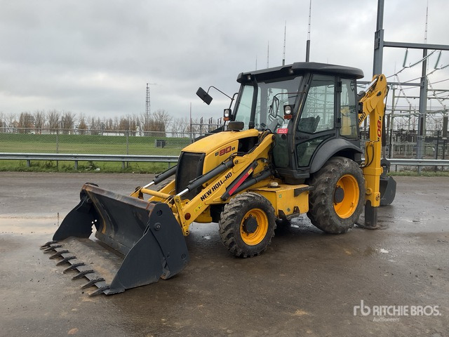 2017 New Holland B80B-SS 4x4 Backhoe Loader - Tractopelle: photos 2 2017 New Holland B80B-SS 4x4 Backhoe Loader - Tractopelle: photos 2