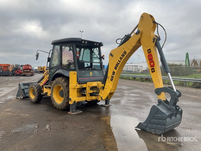 2017 New Holland B80B-SS 4x4 Backhoe Loader - Tractopelle: photos 2 2017 New Holland B80B-SS 4x4 Backhoe Loader - Tractopelle: photos 2