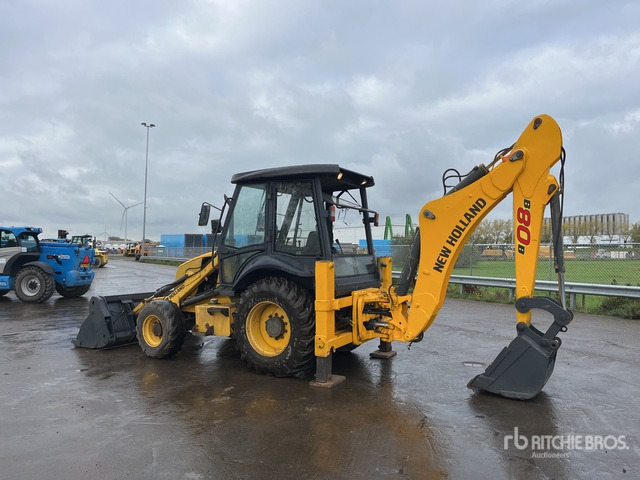 2017 New Holland B80B-SS 4x4 Backhoe Loader - Tractopelle: photos 4 2017 New Holland B80B-SS 4x4 Backhoe Loader - Tractopelle: photos 4