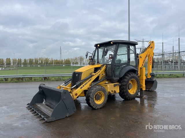 2017 New Holland B80B-SS 4x4 Backhoe Loader - Tractopelle: photos 1 2017 New Holland B80B-SS 4x4 Backhoe Loader - Tractopelle: photos 1