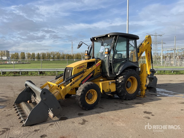 2017 New Holland B80B-SS 4x4 Backhoe Loader - Tractopelle: photos 1 2017 New Holland B80B-SS 4x4 Backhoe Loader - Tractopelle: photos 1