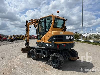 HYUNDAI ROBEX 55W-9 - Pelle sur pneus: photos 2 HYUNDAI ROBEX 55W-9 - Pelle sur pneus: photos 2