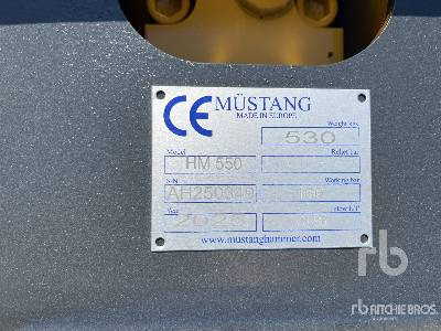 MUSTANG HM550 (Unused) - Marteau hydraulique: photos 5 MUSTANG HM550 (Unused) - Marteau hydraulique: photos 5
