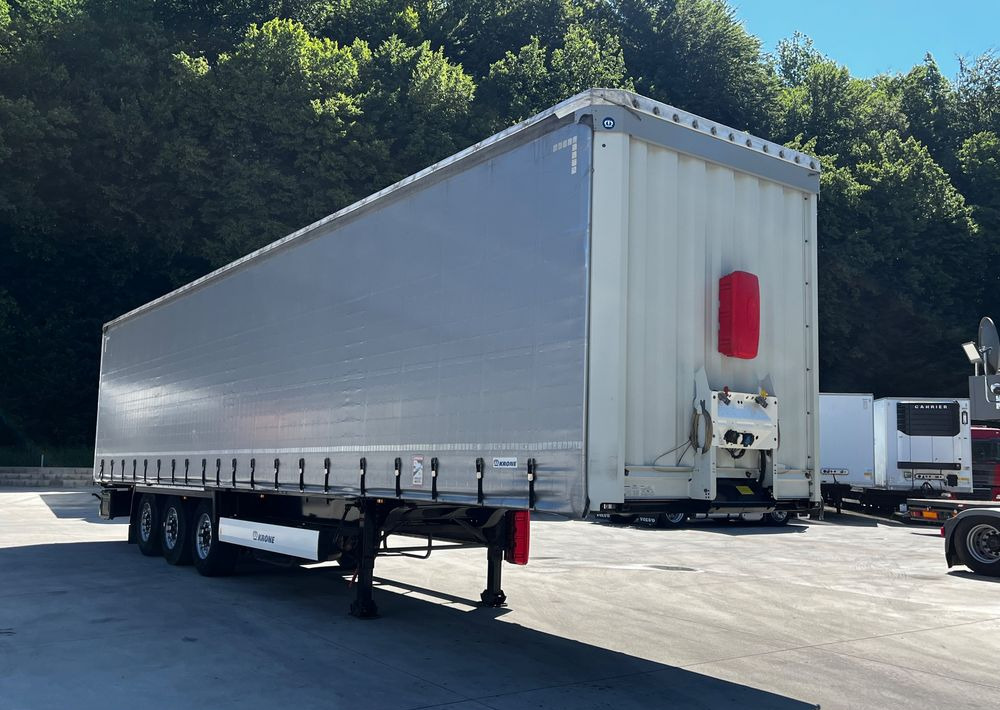 Krone Firanka Coilmulde // 9m // Alu Drzwi // Ażury // Oś podnoszona // - Semi-remorque rideaux coulissants: photos 4 Krone Firanka Coilmulde // 9m // Alu Drzwi // Ażury // Oś podnoszona // - Semi-remorque rideaux coulissants: photos 4