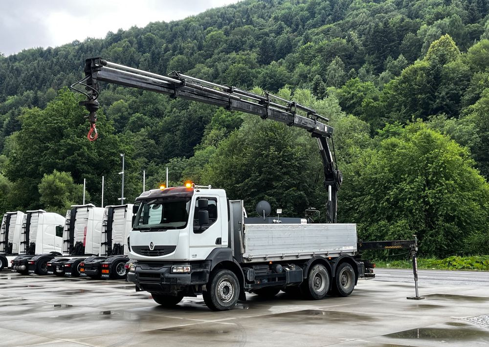 Renault Kerax 380 EEV // Skrzynia Burtowa // HIAB XS166 Hipro + Radio // Zwolnice // // - Camion grue, Camion plateau: photos 2 Renault Kerax 380 EEV // Skrzynia Burtowa // HIAB XS166 Hipro + Radio // Zwolnice // // - Camion grue, Camion plateau: photos 2