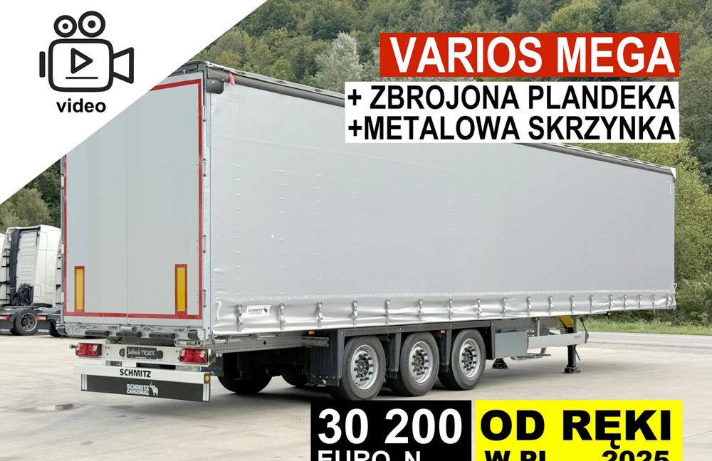 Schmitz Cargobull MEGA VARIOS - Semi-remorque rideaux coulissants: photos 1 Schmitz Cargobull MEGA VARIOS - Semi-remorque rideaux coulissants: photos 1