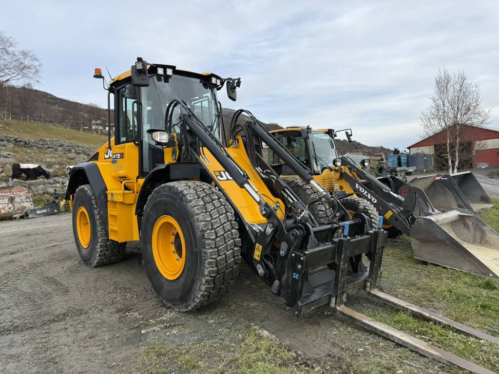 JCB 419 S S5 + REDSKAPER / ATTACHEMENT - Chargeuse sur pneus: photos 1 JCB 419 S S5 + REDSKAPER / ATTACHEMENT - Chargeuse sur pneus: photos 1