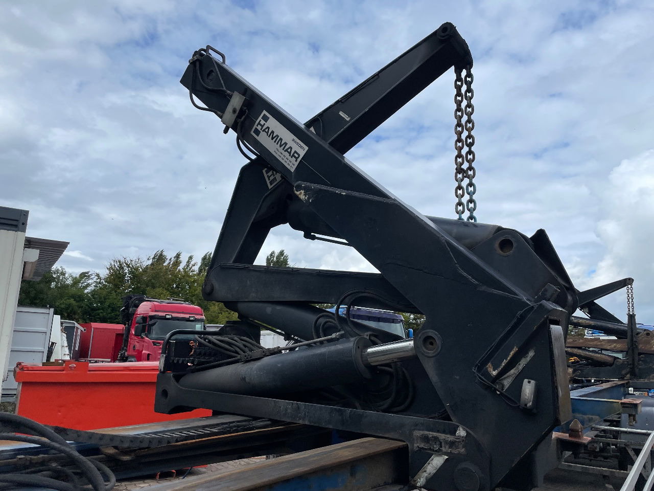 Hammar 151 HS side loader - Semi-remorque porte-conteneur/ Caisse mobile: photos 2 Hammar 151 HS side loader - Semi-remorque porte-conteneur/ Caisse mobile: photos 2