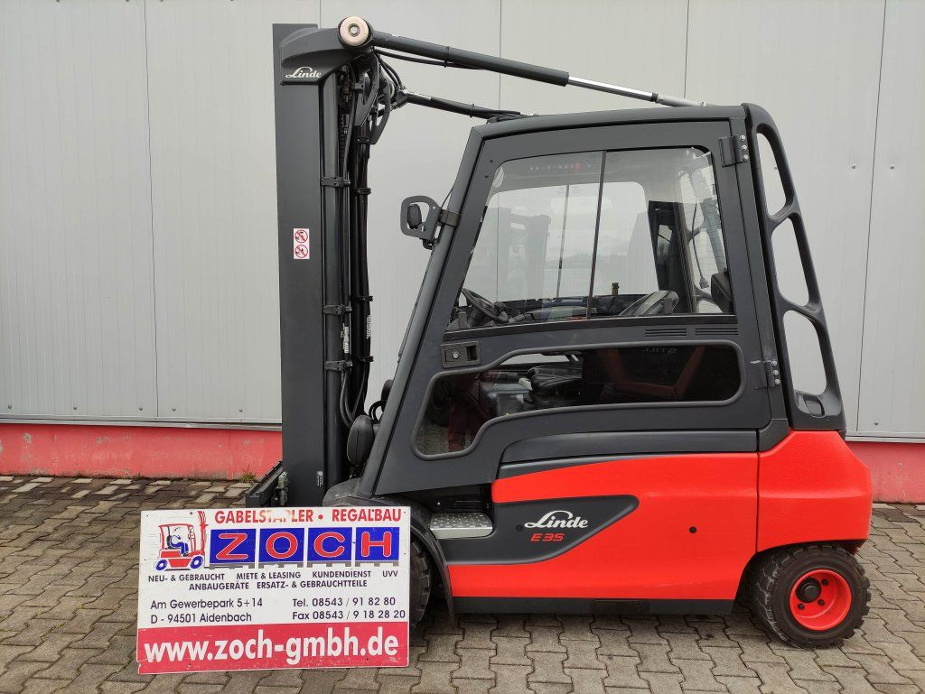 Linde E35L-01-387 - Chariot élévateur électrique: photos 1 Linde E35L-01-387 - Chariot élévateur électrique: photos 1