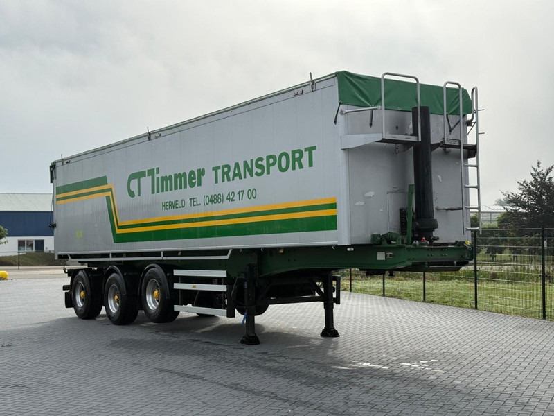 Bulthuis TATA 23 58m3, LIFT EN STUURAS. - Semi-remorque benne: photos 1 Bulthuis TATA 23 58m3, LIFT EN STUURAS. - Semi-remorque benne: photos 1