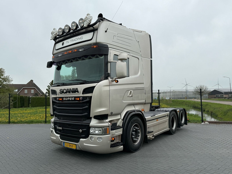 Tracteur routier Scania R 580 SHOWTRUCK, VOLLUCHT, VOL SPOILER, RETARDER, SCHUIFSCHOTEL.: photos 8