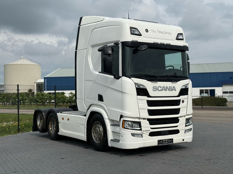 Scania R500 VOL SPOILER, VOLLUCHT, RETARDER, LEER, LED, 3.15WB. - Tracteur routier: photos 1 Scania R500 VOL SPOILER, VOLLUCHT, RETARDER, LEER, LED, 3.15WB. - Tracteur routier: photos 1