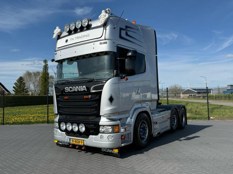 Scania R520 V8 FULL AIR, STEERING PUSHER, SHOW TRUCK, TOP - Tracteur routier: photos 2 Scania R520 V8 FULL AIR, STEERING PUSHER, SHOW TRUCK, TOP - Tracteur routier: photos 2