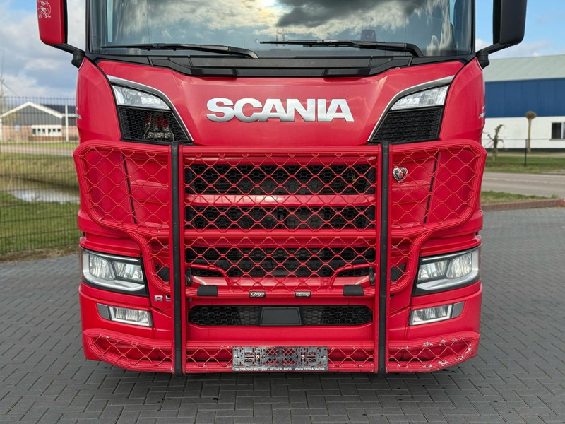 Tracteur routier Scania R520 V8 NGS VOLLUCHT, LEER, BULLBAR, ZONDER EGR, BOOGIE.: photos 8