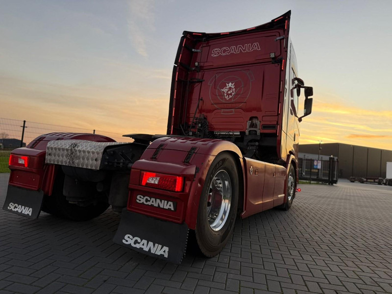 Tracteur routier Scania S580 V8 NGS VOLLUCHT, KING OF THE ROAD, HYDRAULIEK, LEER, ALCOA.: photos 10