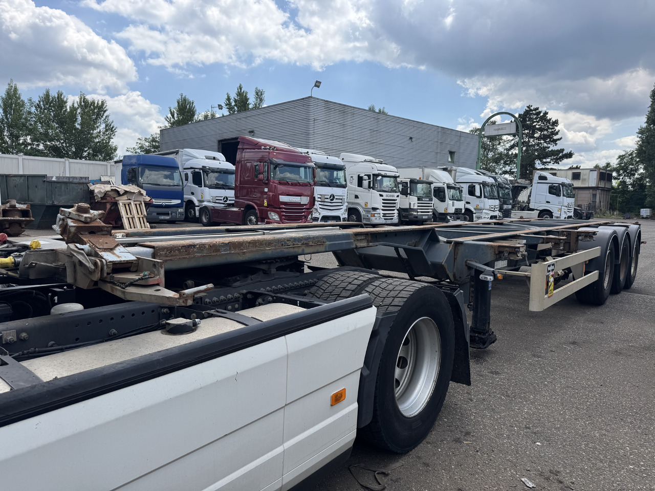 VAN HOOL Porte containers - Semi-remorque porte-conteneur/ Caisse mobile: photos 4 VAN HOOL Porte containers - Semi-remorque porte-conteneur/ Caisse mobile: photos 4