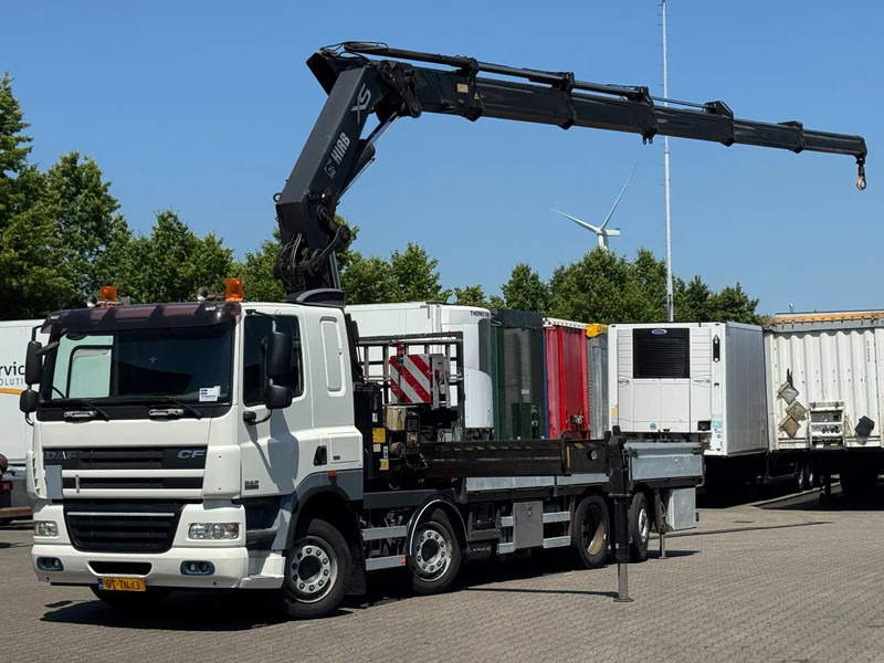 DAF CF 85.360 8x2*6 HIAB 42T/m Crane - Camion plateau, Camion grue: photos 1 DAF CF 85.360 8x2*6 HIAB 42T/m Crane - Camion plateau, Camion grue: photos 1