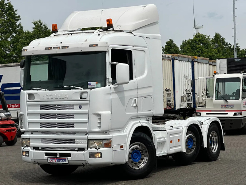 Scania R164-580 V8 6x2/4 Manual + Retarder 605 Tkm! Euro 3 - Tracteur routier: photos 1 Scania R164-580 V8 6x2/4 Manual + Retarder 605 Tkm! Euro 3 - Tracteur routier: photos 1