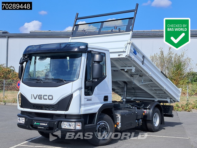 Iveco Eurocargo 80LE210 4X2 NEW Meiller 3-way tipper ACC Automatic Euro 6 - Camion benne: photos 1 Iveco Eurocargo 80LE210 4X2 NEW Meiller 3-way tipper ACC Automatic Euro 6 - Camion benne: photos 1