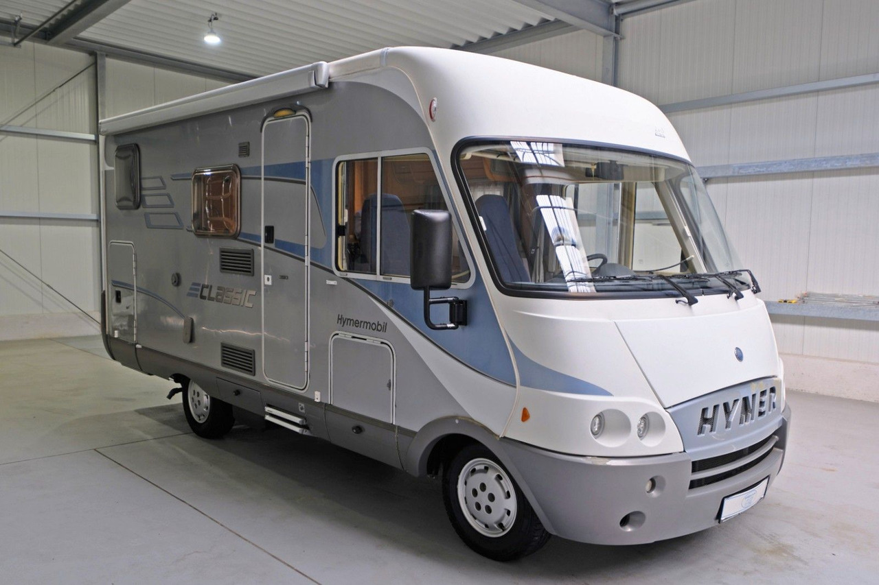 HYMER / ERIBA / HYMERCAR B 504 Classic/Festbett+Hubbett/Garage/Klima/Mar - Camping-car intégral: photos 1 HYMER / ERIBA / HYMERCAR B 504 Classic/Festbett+Hubbett/Garage/Klima/Mar - Camping-car intégral: photos 1