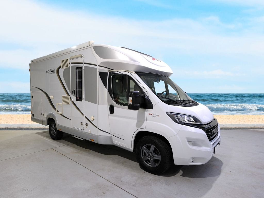 Camping-car profilé Malibu T 410/Festbett/Garage/Klima/Markise/Solar/AHK: photos 1