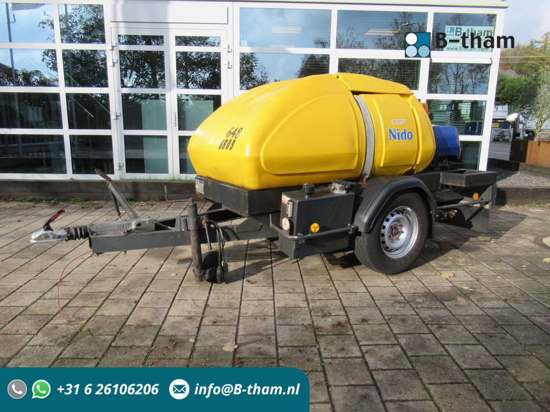 NIDO E.S.V.E CSP1100 AWCL AWK 1800 Natzoutstrooier Aanhanger - Remorque citerne: photos 1 NIDO E.S.V.E CSP1100 AWCL AWK 1800 Natzoutstrooier Aanhanger - Remorque citerne: photos 1