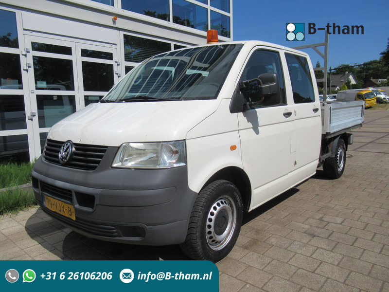 Volkswagen Transporter T5 2.5 TDI 96KW 340 DOKA Dubbelcabine - Utilitaire plateau, Utilitaire double cabine: photos 1 Volkswagen Transporter T5 2.5 TDI 96KW 340 DOKA Dubbelcabine - Utilitaire plateau, Utilitaire double cabine: photos 1
