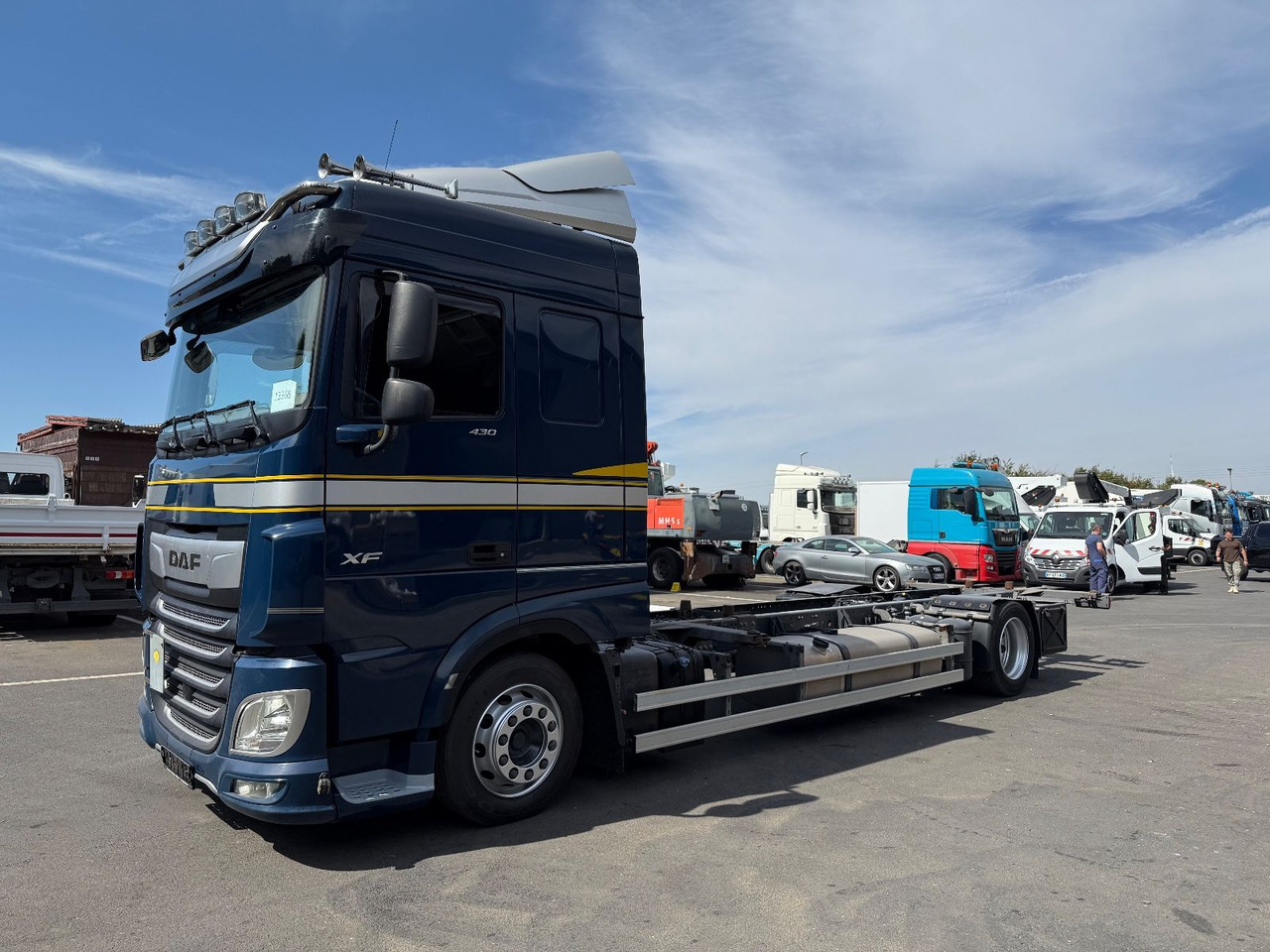 DAF XF430/Jumbo;Mega/Intarder/Standklima-Heizung/BDF - Châssis cabine: photos 3 DAF XF430/Jumbo;Mega/Intarder/Standklima-Heizung/BDF - Châssis cabine: photos 3