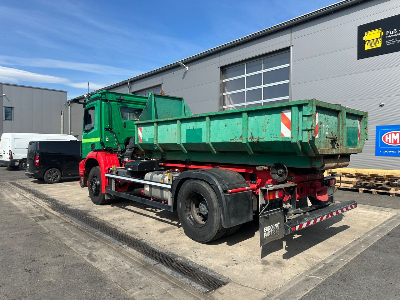 Mercedes-Benz Arocs 1836/10,7L/Hiab Ultima 14S/4x2/Autom. - Camion ampliroll: photos 3 Mercedes-Benz Arocs 1836/10,7L/Hiab Ultima 14S/4x2/Autom. - Camion ampliroll: photos 3