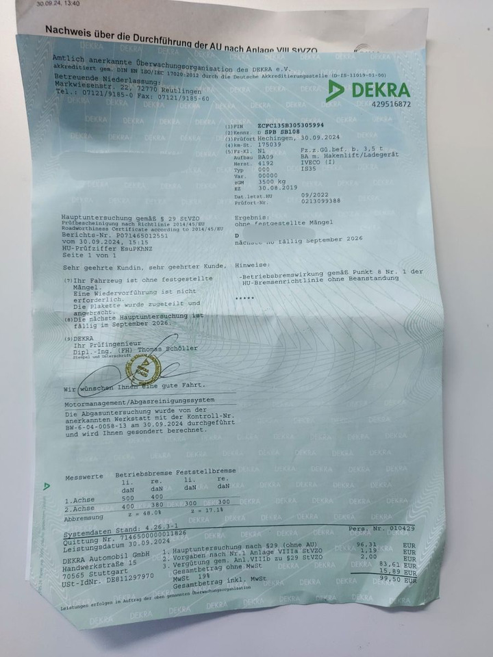 Iveco Daily 35s16 KOFFER LBW KLIMA - Fourgon grand volume: photos 3 Iveco Daily 35s16 KOFFER LBW KLIMA - Fourgon grand volume: photos 3