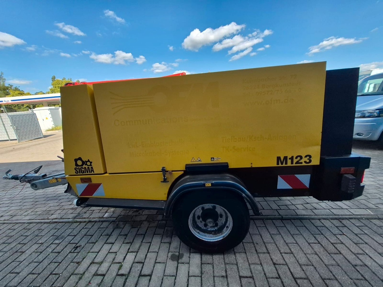 Crédit-bail de  Kaeser M123 SIGMA DEUTZ FAHRANLAGE 624 STD. KOMUNAL Kaeser M123 SIGMA DEUTZ FAHRANLAGE 624 STD. KOMUNAL: photos 12