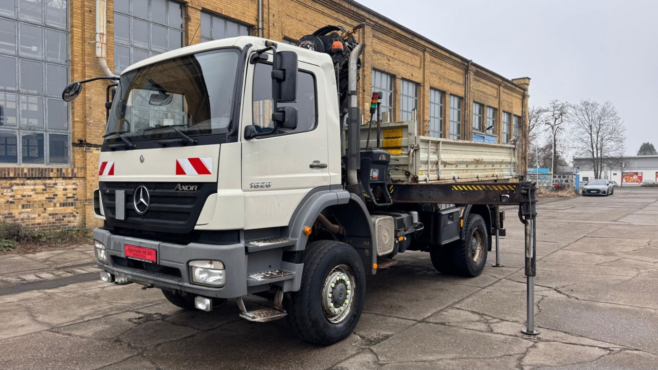 Mercedes-Benz AXOR 1828 MEILER HIAB 166 ES KRAN ALLRAD 4X4 Mercedes-Benz AXOR 1828 MEILER HIAB 166 ES KRAN ALLRAD 4X4 - Camion benne, Camion grue: photos 4 Mercedes-Benz AXOR 1828 MEILER HIAB 166 ES KRAN ALLRAD 4X4 Mercedes-Benz AXOR 1828 MEILER HIAB 166 ES KRAN ALLRAD 4X4 - Camion benne, Camion grue: photos 4