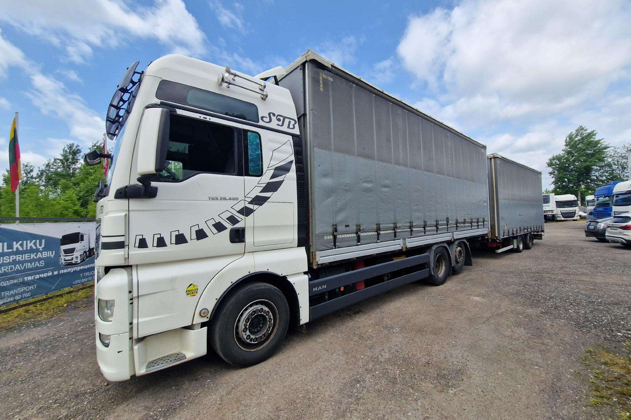 MAN TGX 480 - Camion à rideaux coulissants: photos 2 MAN TGX 480 - Camion à rideaux coulissants: photos 2