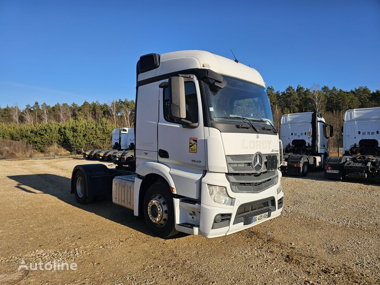 Mercedes-Benz Actros 1843 / RETARDER / ALU / ADR FL / EURO 6 - Tracteur routier: photos 3 Mercedes-Benz Actros 1843 / RETARDER / ALU / ADR FL / EURO 6 - Tracteur routier: photos 3