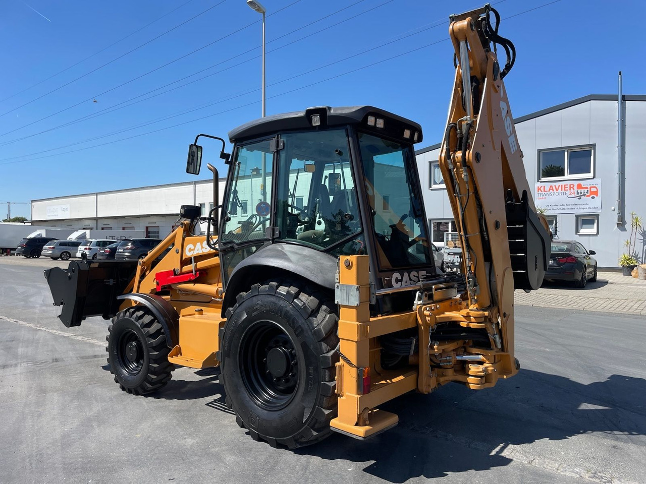 Case 580ST Baggerlader/7597h/72kW/4x4/AC - Tractopelle: photos 4 Case 580ST Baggerlader/7597h/72kW/4x4/AC - Tractopelle: photos 4