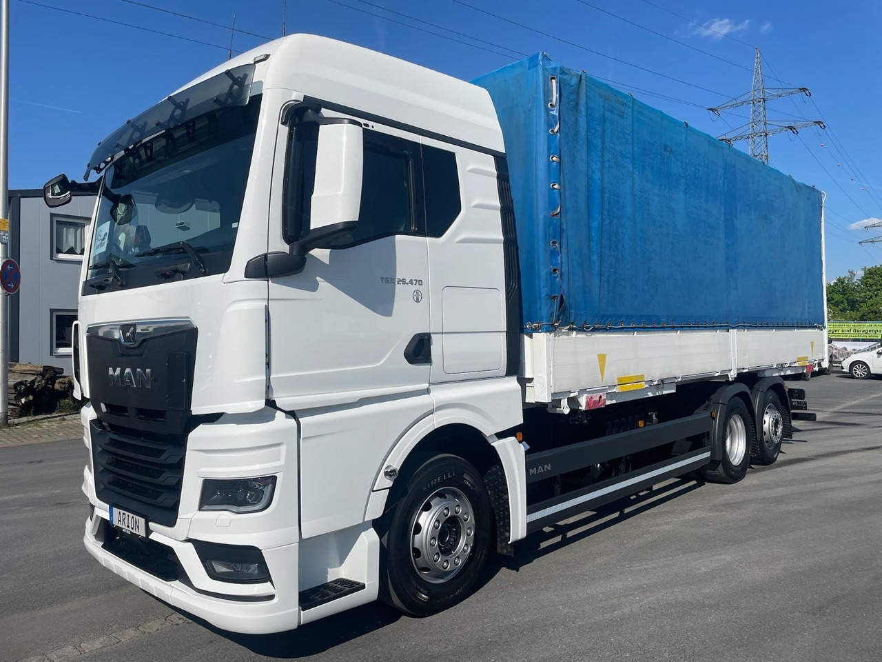 MAN TGX 26.470 6x2-4 LL Pritsche+Plane/BDF/NLA/EU6d - Camion à rideaux coulissants: photos 3 MAN TGX 26.470 6x2-4 LL Pritsche+Plane/BDF/NLA/EU6d - Camion à rideaux coulissants: photos 3