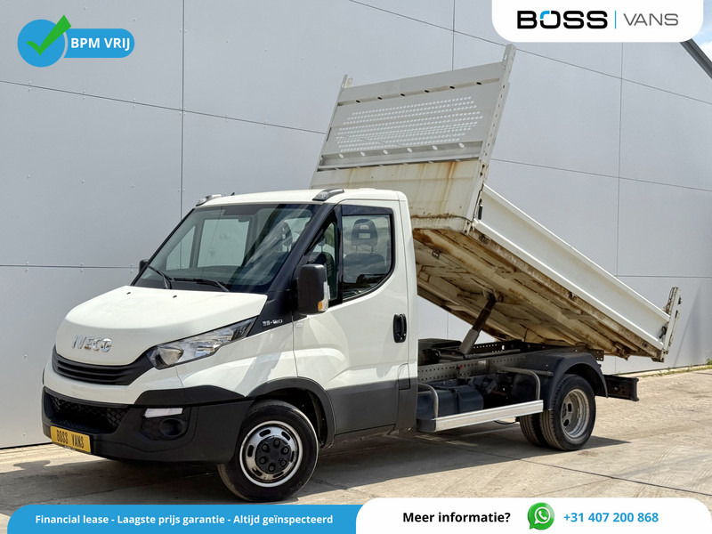 Iveco Daily 35C12 2.3 Kipper Dubbellucht Trekhaak Airco Cruise Control Lucht Geveerde Stoel - Utilitaire benne: photos 1 Iveco Daily 35C12 2.3 Kipper Dubbellucht Trekhaak Airco Cruise Control Lucht Geveerde Stoel - Utilitaire benne: photos 1