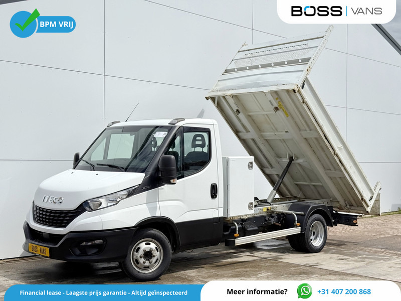 Iveco Daily 35C12 2.3 L3 Kipper Dubbellucht 3.5t Trekhaak Airco Cruise Control Lucht Geveerde Stoel - Utilitaire benne: photos 1 Iveco Daily 35C12 2.3 L3 Kipper Dubbellucht 3.5t Trekhaak Airco Cruise Control Lucht Geveerde Stoel - Utilitaire benne: photos 1
