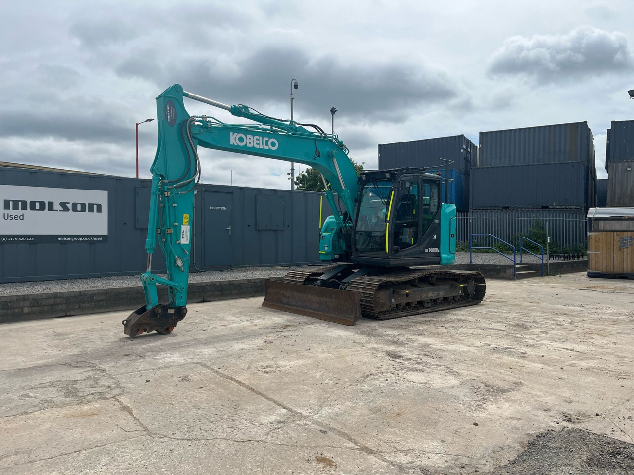 Kobelco SK140SRLC-7 - Pelle sur chenille: photos 1 Kobelco SK140SRLC-7 - Pelle sur chenille: photos 1