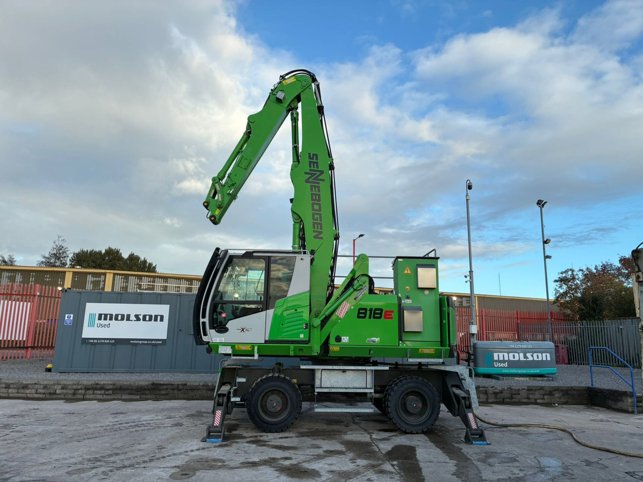 Sennebogen 818E - Pelle de manutention: photos 2 Sennebogen 818E - Pelle de manutention: photos 2