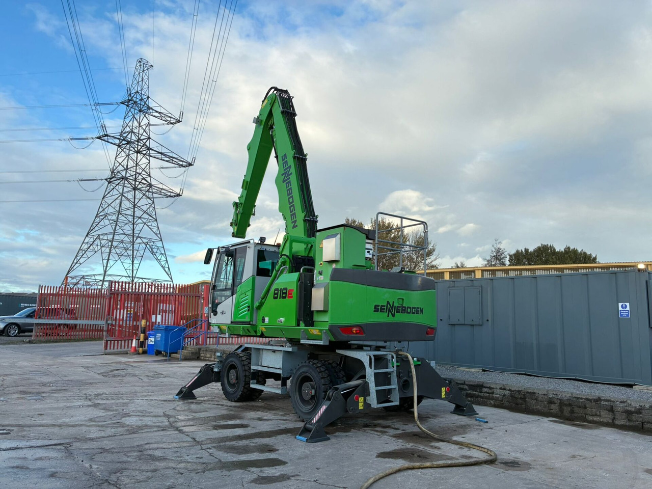 Sennebogen 818E - Pelle de manutention: photos 3 Sennebogen 818E - Pelle de manutention: photos 3