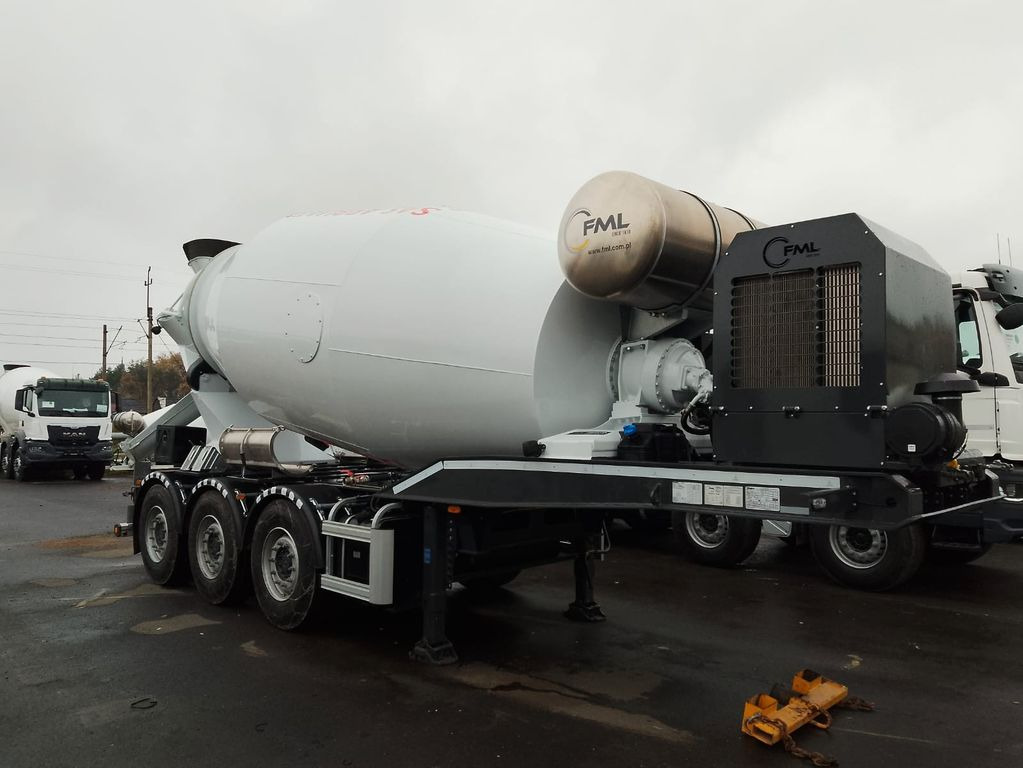FML CONCRETE MIXER 13 m3 - Semi-remorque malaxeur: photos 2 FML CONCRETE MIXER 13 m3 - Semi-remorque malaxeur: photos 2